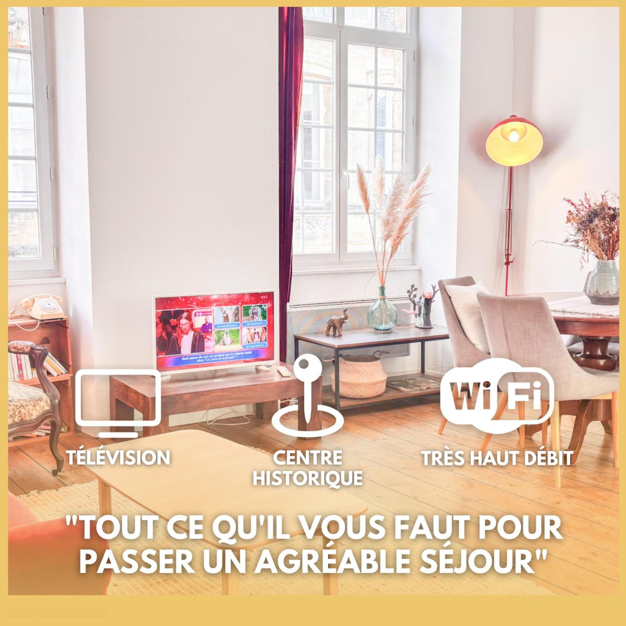 Appartement Xviiieme Centre Historique Bordeaux Bagian luar foto